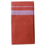 Kaavi Mundu (Veshti/Lungi) - 100% Cotton, handloom