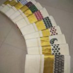 Pure Cotton Kerala Handloom Sarees CS0540K